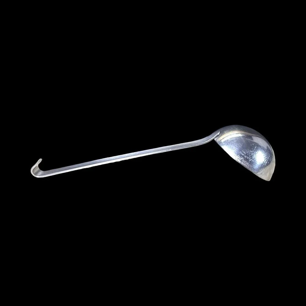Beka Rostfrei Stainless Steel Serving Ladle Hook Handle Large Vintage Utensil